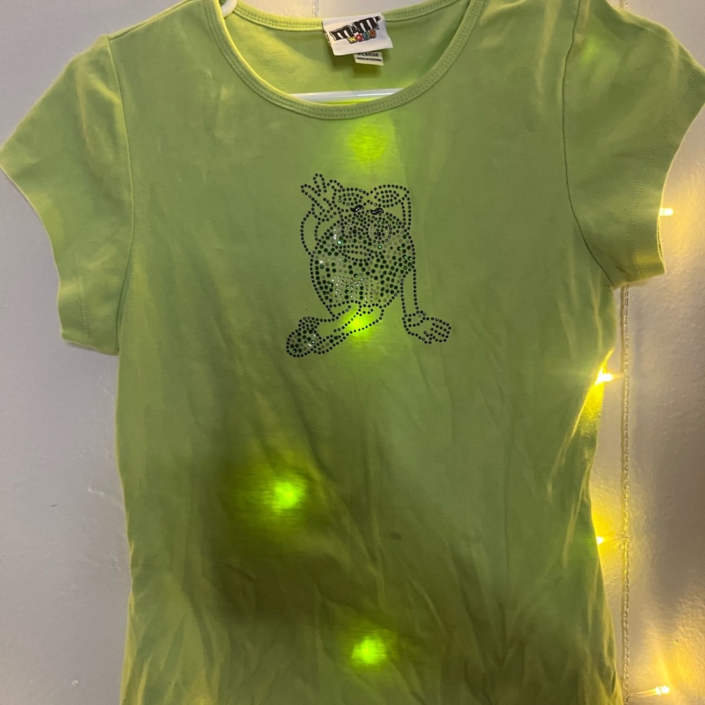 M&M'S Lime Green Short Sleeve Tee